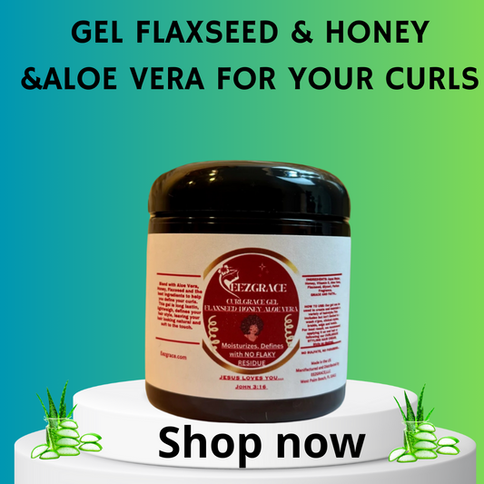 GEL FLAXSEED & HONEY &ALOE VERA FOR YOUR CURLS